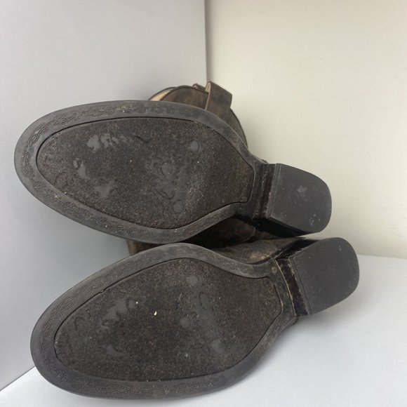 STUDIO PAOLO - Brown Leather Cowboy Boots - Picture 3 of 8